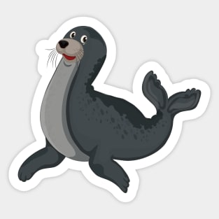 Monk Seal Sticker